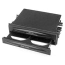 Universal Car Double Radio Pocket Drink Cup Holder Tools Storage Box H6K6