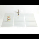 9Pcs Set of Decorative Self-adhesive Stick-on Mirror Tile Stickers Decals WJD
