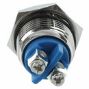 Normally Open N.O. NO N/O 16mm Metal Round Momentary Pushbutton Switch 2A 36H2Y5