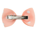 20Pcs Baby Girls Dot Hair Bows Band Boutique Alligator Clip Grosgrain Ribbon FT