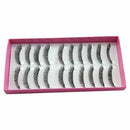 10 pairs of eyelashes False Eyelashes Natural Beauty Makeup Eyelashes - Cro
