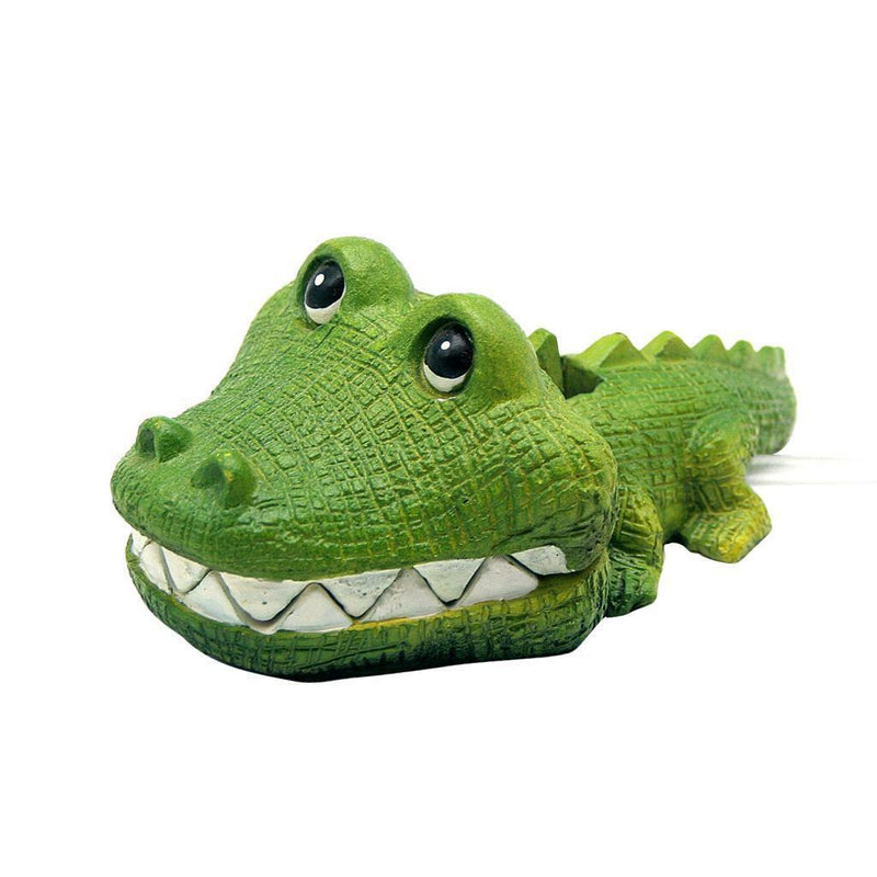 Air Bubbling Crocodile Ornaments with 16ft Aquarium Fish Tank Pond Pipe Hose