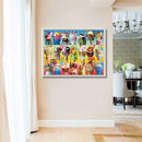 5D DIY Full Drill Diamond Painting Cross Stitch Embroidery Art (Colorful07)
