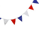 25pcs 7m Party Decor Ornament String Hanging Flag Outdoor Triangle Bunting Flag