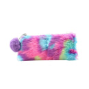 1 Pc Cute Plush School Pencil Case Rainbow Pencilcase For Girls Large Big P W1Z9