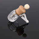 Air Freshener Perfume Bottle Pendant Essential Oils Car Hanging Glass ClipsB Ew
