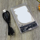 Transparent 2.5 inch HDD SSD Case Box SATA to USB 3.0 Hard Drive Enclosure A