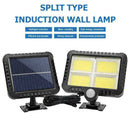 Waterproof 128 LEDs Solar Power COB Motion Sensor Wall Light Outdoor Garden Lamp
