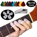 Guitar Picks Mixed Pack Picks with 10 Finger Protector for Acoustic Guitar