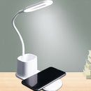 Touch Control Folding LED Desk Lamp Light with Wireless Charger for Kids