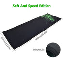 900x300mm Extended Gaming Large Mouse Pad XXL Big Size Desk Mat Black&Green Hn