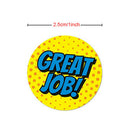 500pcs/roll Reward Words For Kids Funny Portable Motivational Stickers Removable