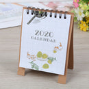 2020 Forest Animals Mini Desktop Paper Calendar  Daily Scheduler Table Plan  J3C