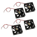 80 mm Computer PC CPU Case Cooling Fans DC 12V 80mm Fan 8025 High Performance