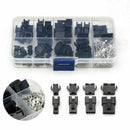 Connectors Wire Black Terminal 2/3/4/5Pin 2.54mm 200pcs/set Dupont Practical