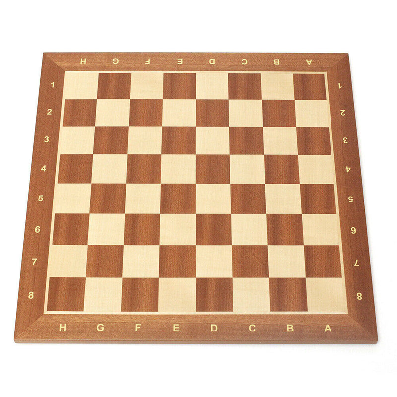 Portable Wood Chess Set Wooden Board Folding Chess Board f. Camping Travel Game
