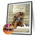 Full Round Drill 5D DIY Diamond Painting Dog Animal Embroidery Art (SM007)