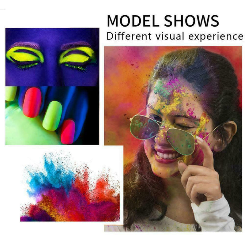 Lasting Shimmer Eyeshadow Pigment Matte Eyeshadow Colorful Nail 6 Colors Po M7P0