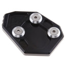 Sidestand Foot Plate Kickstand Pad For BMW F800R 2009-2014 Black