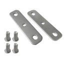 2 Pieces Durable Stainless Steel Kayak Trolling Motor Mounting Bar Shaft Bracket