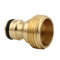 Male Brass Garden Hose Quick Connector 3/4 Inch Water Thread Hose Fitting N