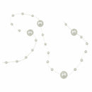 5 Meters Fishing Line Artificial Pearls Beads Chain Garland Flowers Wedding