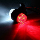 1x Red White 10-30V LED Truck Trailer Lorry Van Side Marker Indicator E4I3 W8I5
