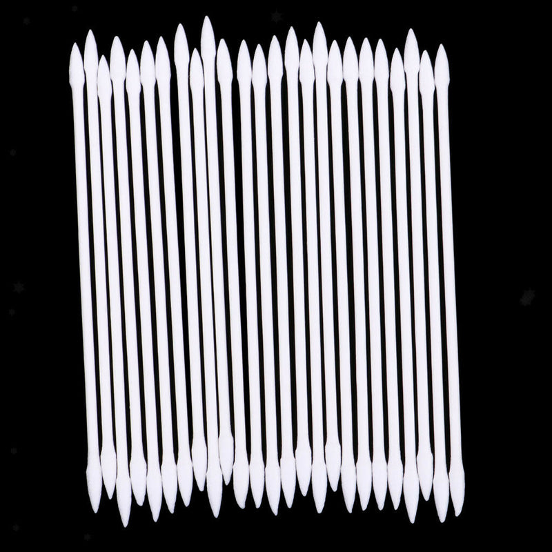 24pcs/pack Precision Tips Cotton Swabs Paint Cleaning Tool Art Crafts Supply