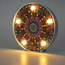Mandala DIY Special Shape Full Drill Diamond Painting LED Light Night Lamps