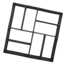 Garden Paving Pavement Mold Patio Concrete Stone Path Walk Maker Reuse,Plastic C