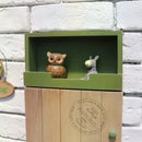 Wood Storage Rack for Key Boxes Home Decor Organizer Storage Holder Sundrie