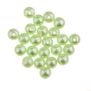 100Pcs 8mm Wholesale Green Round Loose Beads Spacer for DIY Jewelry Making