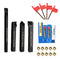 4pcs Jet Boring Bar Rod Turning Tool Holder Set With 10pcs