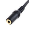 3.5mm AUX Male to 2 RCA Female Splitter Cable Stereo Audio AV Adapter Cord 1Pc