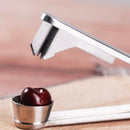 Stainless Steel  Core Remover Manual Squeeze Cherry Pitters Kitchen Gadget