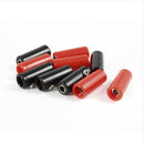 10 Pcs Speaker 4mm Banana Jack Female Socket Bullet Connector Adapter G4M1