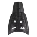 ABS Key shell Case Cover + 4 Car Button SAAB 9-3 9-5