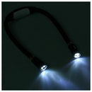 LED Flex Neck Reading Book Light Huglight (black 4 Modes)