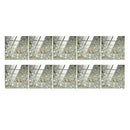 10pcs Ceramic Tile Stickers Set Decorative Wall Decals for Kitchen (TS262) A