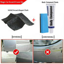 Magic Car Scratch Remover Nano Polish Cloth +Paint Scuffs Body Compound Paste AU