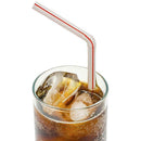 100Pcs disposable flexible drink straw plastic bendable art juice milk C6T9