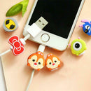 Cartoon Cable Protector Data Line Protective Cover Charging Cable Winder