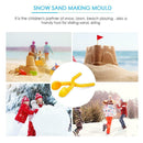 Winter Football Snowball Maker Clip Kids Outdoor Sports Snow Sand Mold Toys