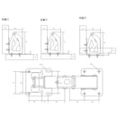 170 Degree Hinge for Corner Cabinet Door Kitchen Thick Door Panels Hinges