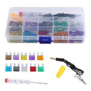 100 Pcs Mini Blade Fuse 2/3/5/7.5/10/15/20/25/30/35Amp Assortment Blade Fus L3T2