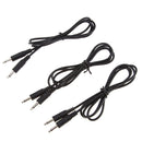 3 Pack of 3.5mm 1/8 inch Auxiliary Male to Male Mono Audio Cable 1meter/3.3ft