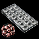 21 Diamond Chocolate Mould Clear Hard Chocolate Maker Polycarbonate Gift Past OZ