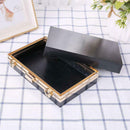 Rectangle Metal Frame Box Purses Handles for DIY Handbags Evening Clutch Bag
