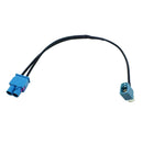 Antenna Adapter Aerial Cable Twin Double Male FAKRA For VW AUDI Seat Skoda