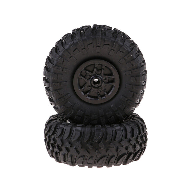 4Pcs 1/12 Scale RC Car Speed  Rubber Tyres Wheel for D90 MN90 MN91